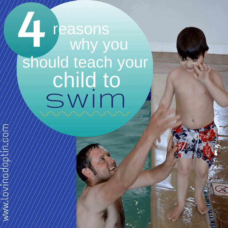 4 reasons why you should teach your child to swim