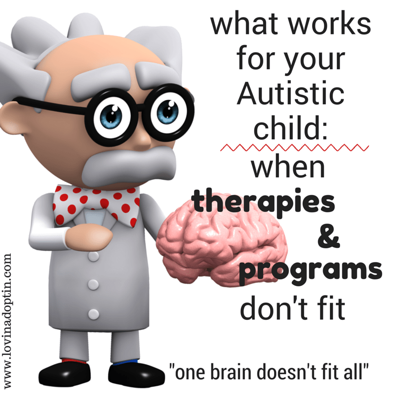 what works for your Autistic child