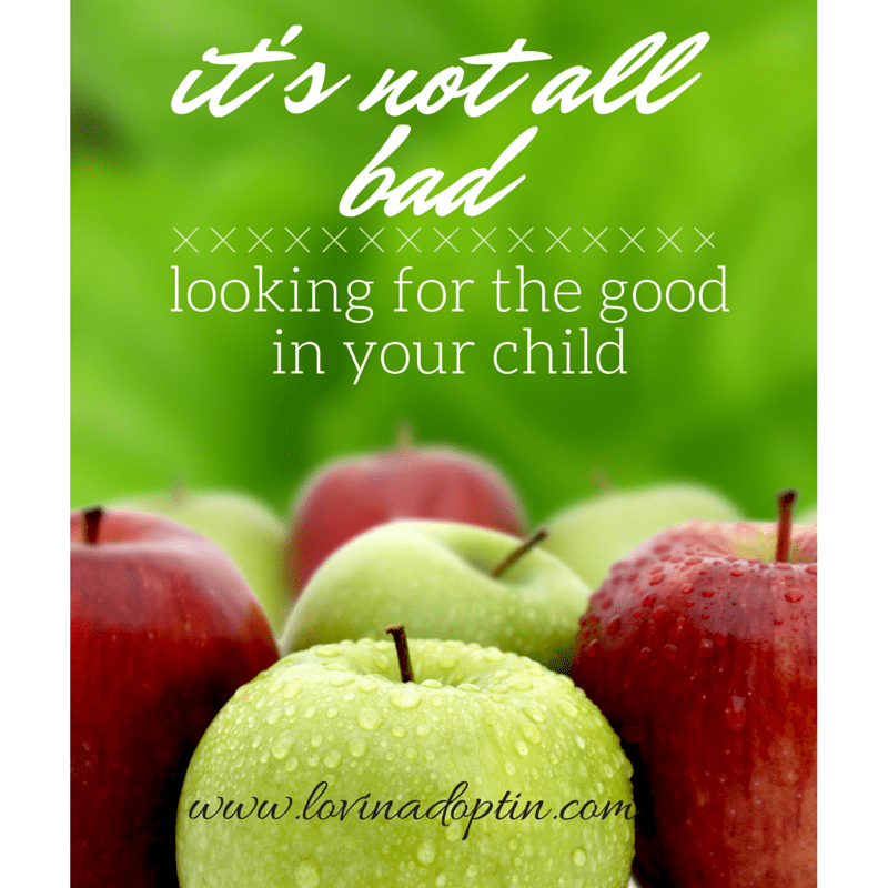 it's not all bad - looking for the goon in your child