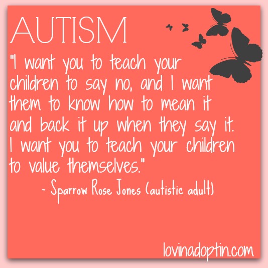 teach your children to say no