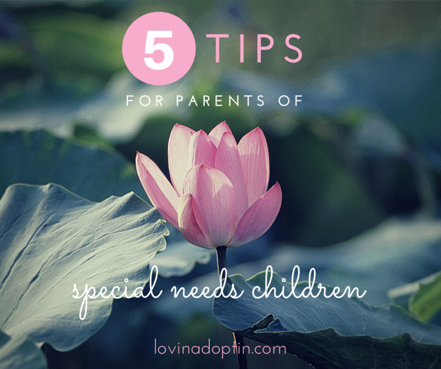 5 tips for parents of special needs children